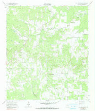 Cave Creek School Texas Historical topographic map, 1:24000 scale, 7.5 X 7.5 Minute, Year 1961