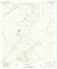 Cave Mesa NE Texas Historical topographic map, 1:24000 scale, 7.5 X 7.5 Minute, Year 1980