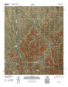 Cave Mesa Texas Historical topographic map, 1:24000 scale, 7.5 X 7.5 Minute, Year 2010