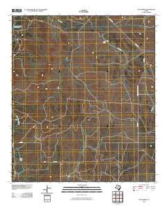 Cave Spring Texas Historical topographic map, 1:24000 scale, 7.5 X 7.5 Minute, Year 2010