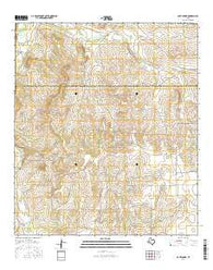 Cave Spring Texas Current topographic map, 1:24000 scale, 7.5 X 7.5 Minute, Year 2016