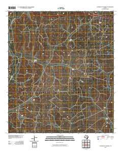 Caverns of Sonora Texas Historical topographic map, 1:24000 scale, 7.5 X 7.5 Minute, Year 2010