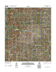 Caverns of Sonora Texas Historical topographic map, 1:24000 scale, 7.5 X 7.5 Minute, Year 2012