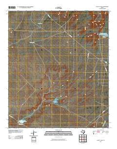 Cavett Lake Texas Historical topographic map, 1:24000 scale, 7.5 X 7.5 Minute, Year 2010