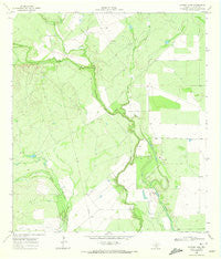 Cayman Lake Texas Historical topographic map, 1:24000 scale, 7.5 X 7.5 Minute, Year 1969
