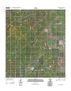 Cayman Lake Texas Historical topographic map, 1:24000 scale, 7.5 X 7.5 Minute, Year 2012