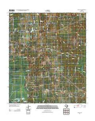 Cayuga Texas Historical topographic map, 1:24000 scale, 7.5 X 7.5 Minute, Year 2013
