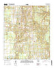 Cayuga Texas Current topographic map, 1:24000 scale, 7.5 X 7.5 Minute, Year 2016