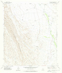 Cedar Arroyo Texas Historical topographic map, 1:24000 scale, 7.5 X 7.5 Minute, Year 1972