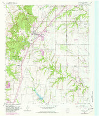 Cedar Hill Texas Historical topographic map, 1:24000 scale, 7.5 X 7.5 Minute, Year 1959