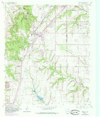 Cedar Hill Texas Historical topographic map, 1:24000 scale, 7.5 X 7.5 Minute, Year 1959