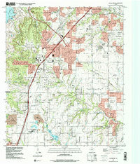 Cedar Hill Texas Historical topographic map, 1:24000 scale, 7.5 X 7.5 Minute, Year 1995
