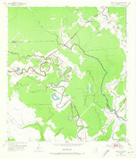 Cedar Lane Texas Historical topographic map, 1:24000 scale, 7.5 X 7.5 Minute, Year 1952
