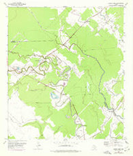 Cedar Lane Texas Historical topographic map, 1:24000 scale, 7.5 X 7.5 Minute, Year 1952