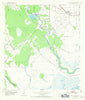 Cedar Lane NE Texas Historical topographic map, 1:24000 scale, 7.5 X 7.5 Minute, Year 1952