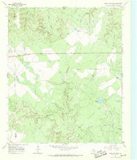 Cedar Mountain Texas Historical topographic map, 1:24000 scale, 7.5 X 7.5 Minute, Year 1967