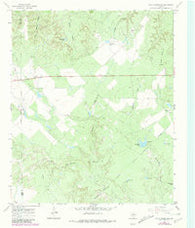 Cedar Mountain Texas Historical topographic map, 1:24000 scale, 7.5 X 7.5 Minute, Year 1967