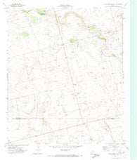 Cedar Point Ranch Texas Historical topographic map, 1:24000 scale, 7.5 X 7.5 Minute, Year 1970