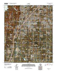 Cedar Hill Texas Historical topographic map, 1:24000 scale, 7.5 X 7.5 Minute, Year 2010