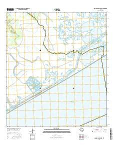 Cedar Lakes West Texas Current topographic map, 1:24000 scale, 7.5 X 7.5 Minute, Year 2016
