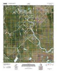 Cedar Lane NE Texas Historical topographic map, 1:24000 scale, 7.5 X 7.5 Minute, Year 2010