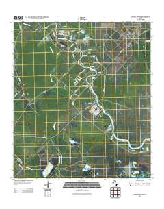Cedar Lane NE Texas Historical topographic map, 1:24000 scale, 7.5 X 7.5 Minute, Year 2013