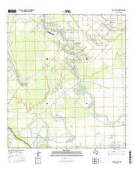 Cedar Lane NE Texas Current topographic map, 1:24000 scale, 7.5 X 7.5 Minute, Year 2016
