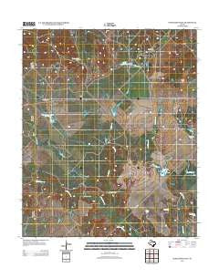 Cedar Mountain Texas Historical topographic map, 1:24000 scale, 7.5 X 7.5 Minute, Year 2013