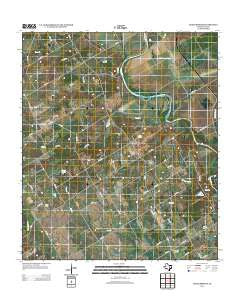 Cedar Springs Texas Historical topographic map, 1:24000 scale, 7.5 X 7.5 Minute, Year 2013