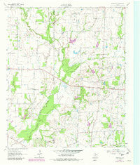 Cedarvale Texas Historical topographic map, 1:24000 scale, 7.5 X 7.5 Minute, Year 1962