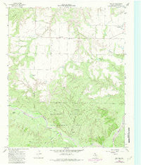 Cee Vee Texas Historical topographic map, 1:24000 scale, 7.5 X 7.5 Minute, Year 1966
