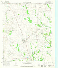 Celeste Texas Historical topographic map, 1:24000 scale, 7.5 X 7.5 Minute, Year 1964