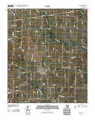 Celeste Texas Historical topographic map, 1:24000 scale, 7.5 X 7.5 Minute, Year 2010