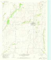 Celina Texas Historical topographic map, 1:24000 scale, 7.5 X 7.5 Minute, Year 1960