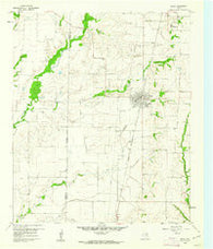 Celina Texas Historical topographic map, 1:24000 scale, 7.5 X 7.5 Minute, Year 1960