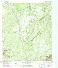 Cement Mountain Texas Historical topographic map, 1:24000 scale, 7.5 X 7.5 Minute, Year 1962