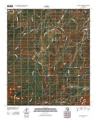 Cement Mountain Texas Historical topographic map, 1:24000 scale, 7.5 X 7.5 Minute, Year 2010