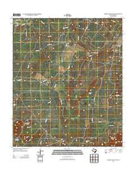 Cement Mountain Texas Historical topographic map, 1:24000 scale, 7.5 X 7.5 Minute, Year 2012