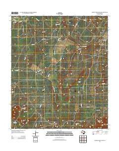 Cement Mountain Texas Historical topographic map, 1:24000 scale, 7.5 X 7.5 Minute, Year 2012