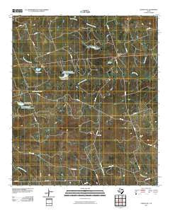 Center City Texas Historical topographic map, 1:24000 scale, 7.5 X 7.5 Minute, Year 2010