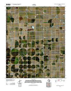 Center Plains School Texas Historical topographic map, 1:24000 scale, 7.5 X 7.5 Minute, Year 2010