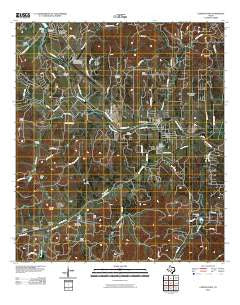 Center Point Texas Historical topographic map, 1:24000 scale, 7.5 X 7.5 Minute, Year 2010