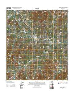 Center Point Texas Historical topographic map, 1:24000 scale, 7.5 X 7.5 Minute, Year 2013