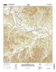 Center Point Texas Current topographic map, 1:24000 scale, 7.5 X 7.5 Minute, Year 2016