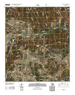 Centralia Texas Historical topographic map, 1:24000 scale, 7.5 X 7.5 Minute, Year 2010