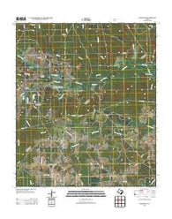 Centralia Texas Historical topographic map, 1:24000 scale, 7.5 X 7.5 Minute, Year 2013