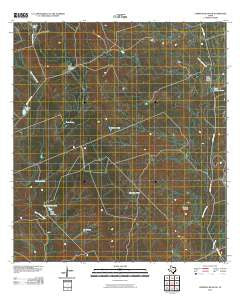 Cerritos Blancos Texas Historical topographic map, 1:24000 scale, 7.5 X 7.5 Minute, Year 2010
