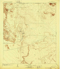 Cerro Alto Texas Historical topographic map, 1:125000 scale, 30 X 30 Minute, Year 1903
