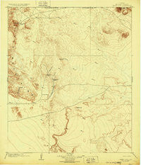Cerro Alto Texas Historical topographic map, 1:125000 scale, 30 X 30 Minute, Year 1903