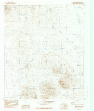 Cerro Diablo Texas Historical topographic map, 1:24000 scale, 7.5 X 7.5 Minute, Year 1984